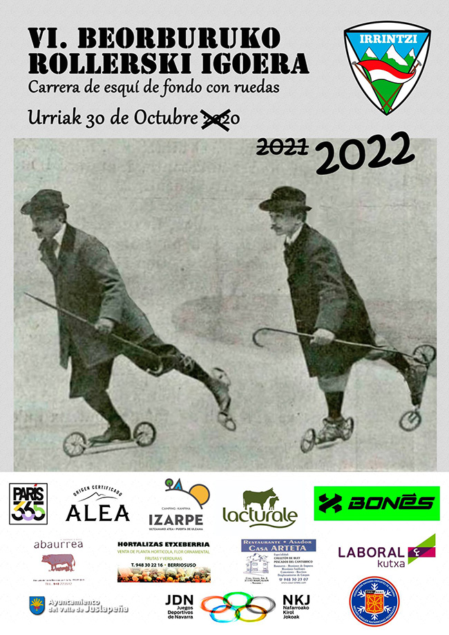 Los Juegos Deportivos de Rollerski arrancan en Beorburu